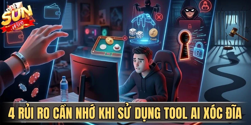 4 rủi ro cần nhớ khi sử dụng Tool Ai xóc đĩa