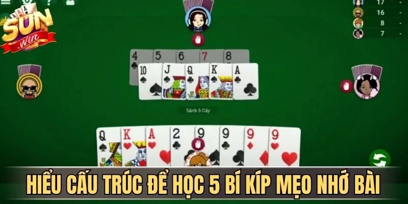 Hiểu cấu trúc để học 5 bí kíp mẹo nhớ bài Tiến Lên Miền Nam