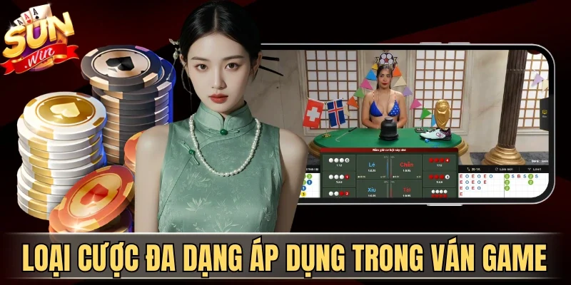 Xóc Đĩa Go88 - Tận Hưởng Game Dân Gian Thưởng Cực Lớn 2 Sunwin Loại cược đa dạng áp dụng trong ván game