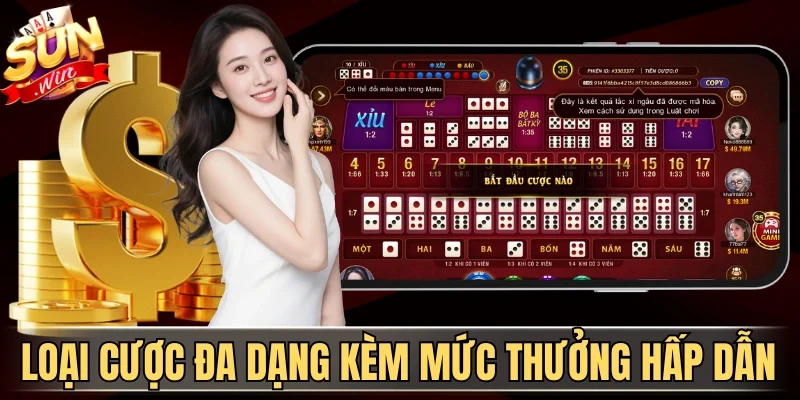 Tài Xỉu 8kbet - Giải Trí Sôi Động Nhận Thưởng Cực Khủng 2 Sunwin Loại cược đa dạng đi kèm mức thưởng hấp dẫn