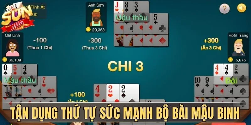 Thứ Tự Sức Mạnh Bộ Bài Mậu Binh Cho Tân Thủ Sunwin 4 Sunwin Tận dụng thứ tự sức mạnh bộ bài Mậu Binh