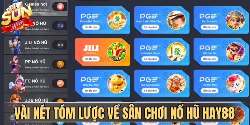 Vài nét tóm lược về sân chơi nổ hũ Hay88